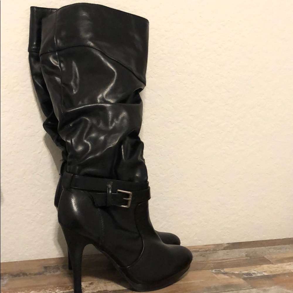 Black boots
